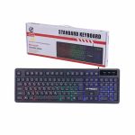 خرید کیبورد XP-11800N هَنس پی‌سی با نور RGB، کلید فارسی، کیفیت عالی و قیمت مناسب