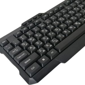 کیبورد با سیم XP Product مدل XP-8900N با طراحی ارگونومیک | هَنس پی‌سی