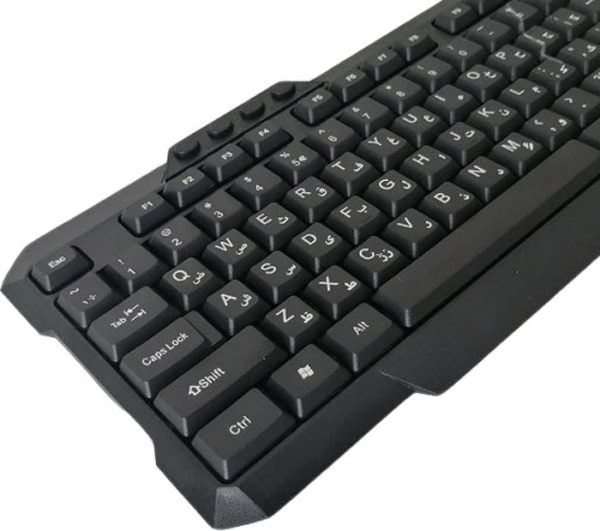 کیبورد با سیم XP Product مدل XP-8900N با طراحی ارگونومیک | هَنس پی‌سی