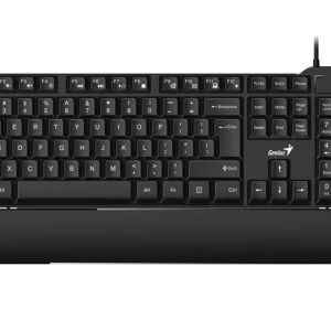 کیبورد Genius KB-100XP با سیم و کلیدهای مالتی‌مدیا | هَنس پی‌سی