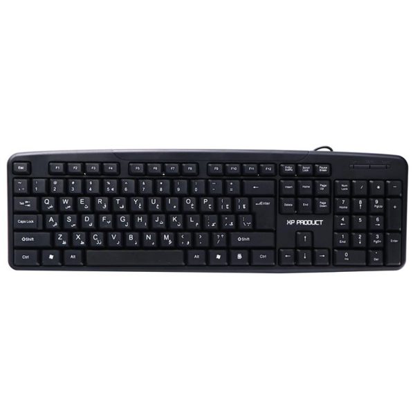 کیبورد با سیم XP Product مدل XP-8800N با طراحی ارگونومیک | هَنس پی‌سی