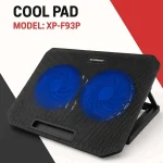کول‌پد XP‑F93P دو فن LED