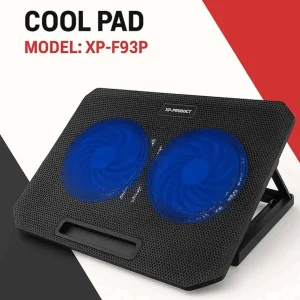 کول‌پد XP‑F93P دو فن LED