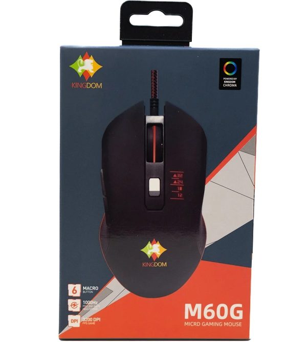 ماوس گیمینگ KINGDOM M60G